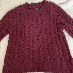 A&E knitted sweater
